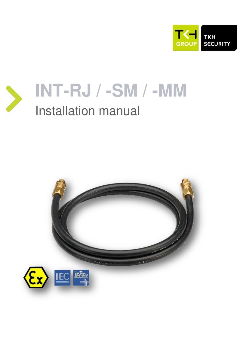 TKH security INT-RJ installation manual