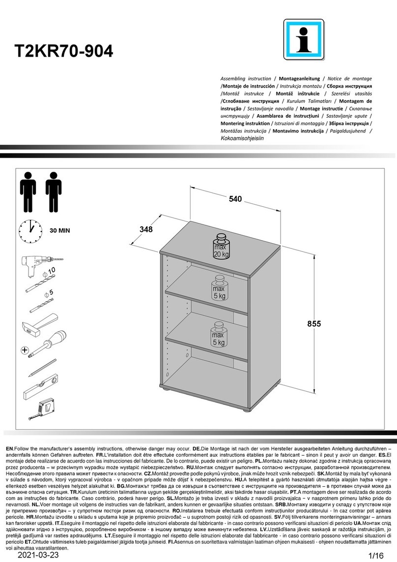 Forte T2KR70-904 User manual