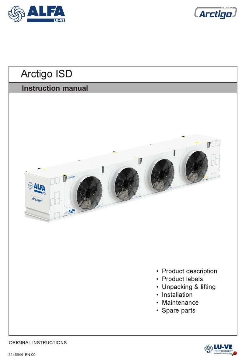 Alfa Network LU-VE Arctigo ISD User manual