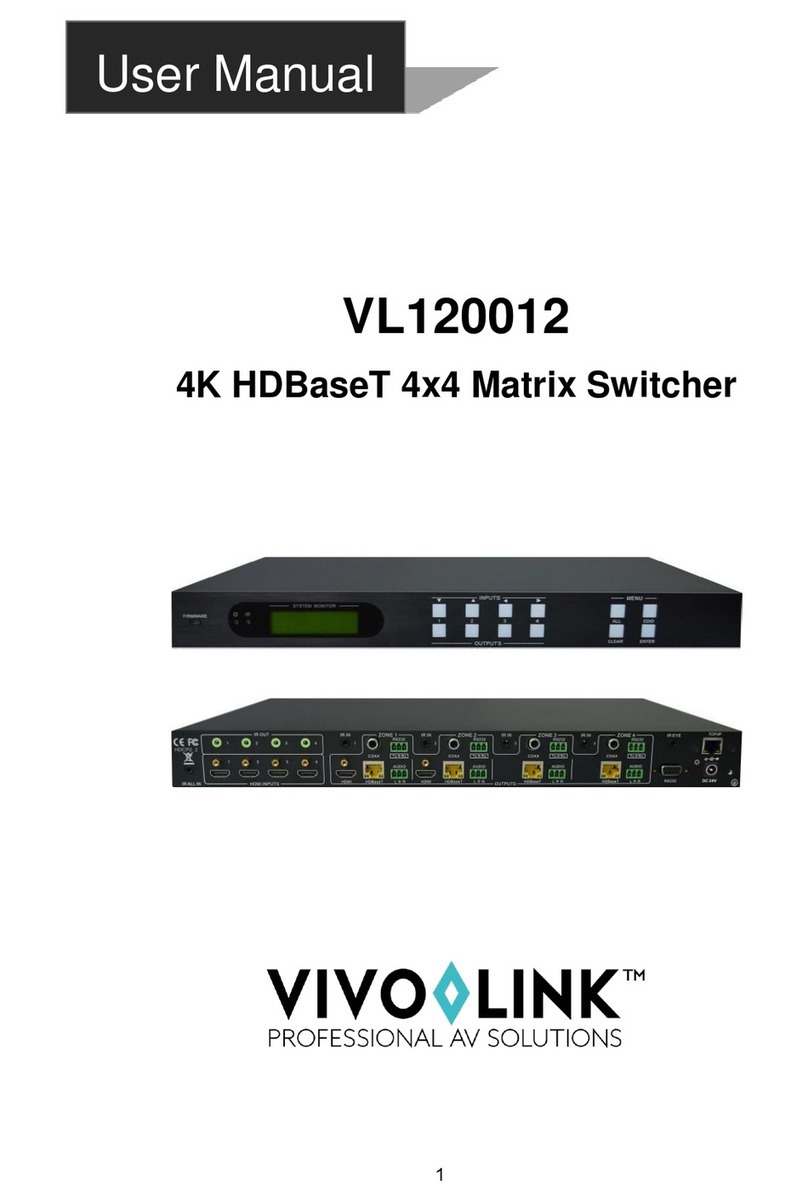 Vivo Link VL120012 User manual