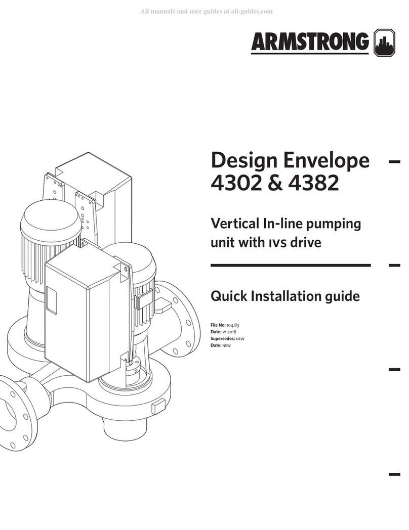 Armstrong Design Envelope 4302 Quick installation guide