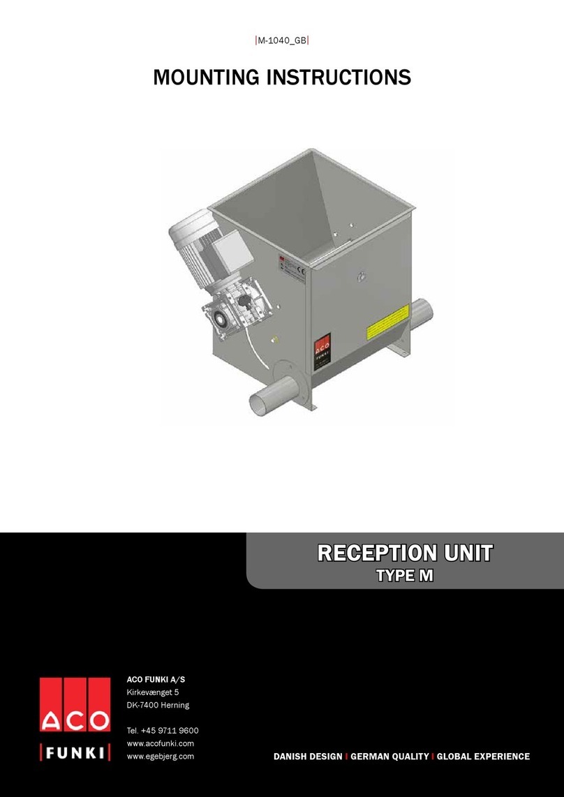 ACO FUNKI 0212-510 Mounting instructions