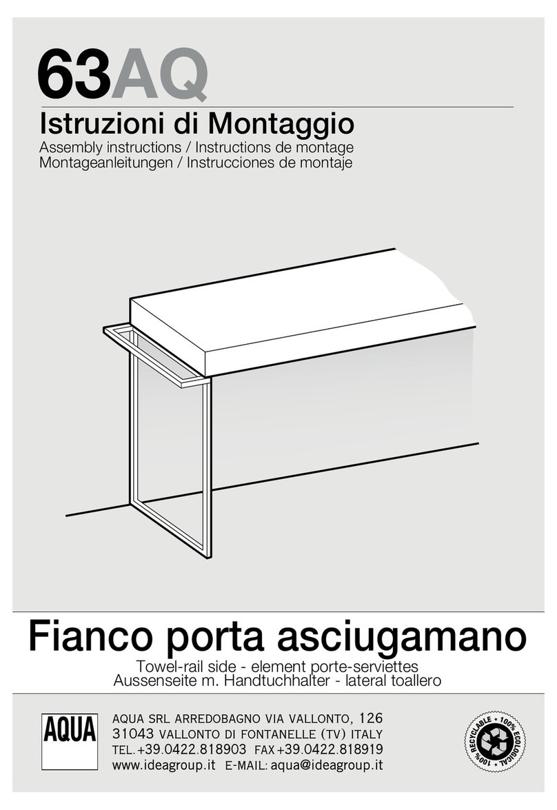 Aqua 63AQ User manual
