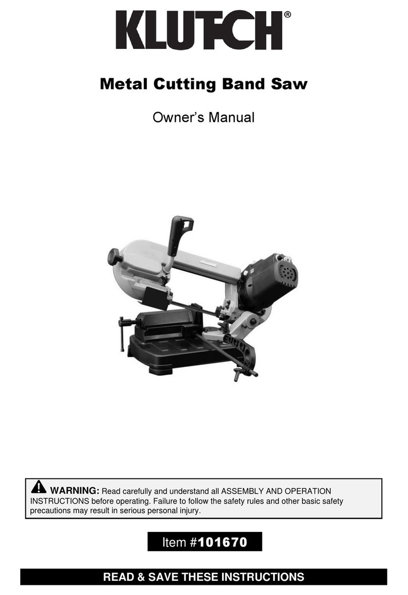 Klutch 101670 User manual