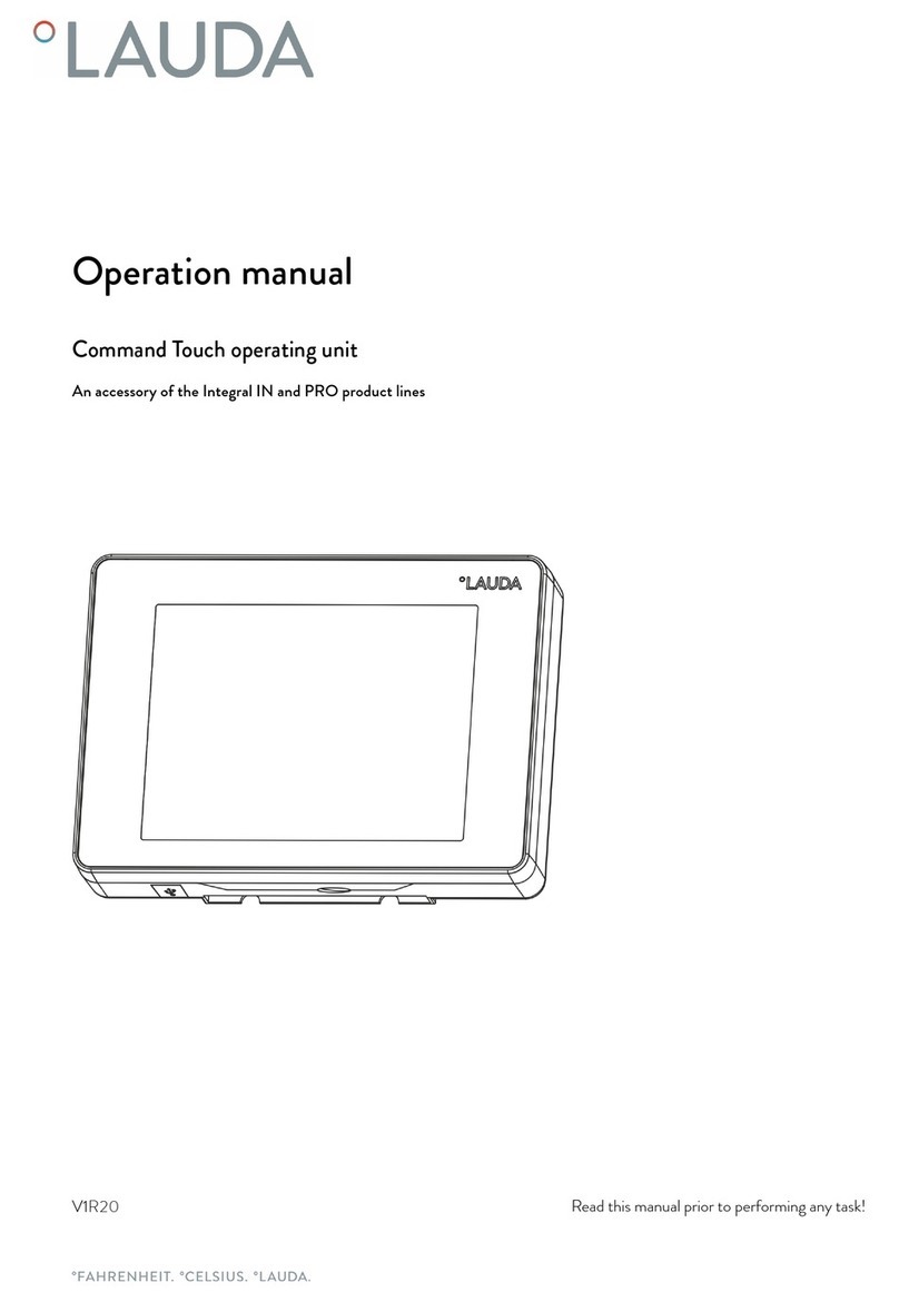 Lauda V1R20 Operation manual