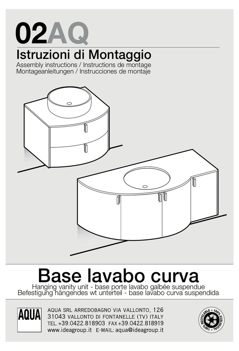 Aqua 02AQ Assembly instructions