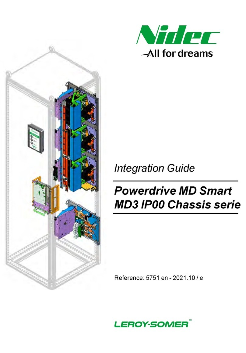 Nidec Leroy-Somer Powerdrive MD Smart Integration guide Nidec Leroy-Somer Powerdrive MD Smart Integration guide