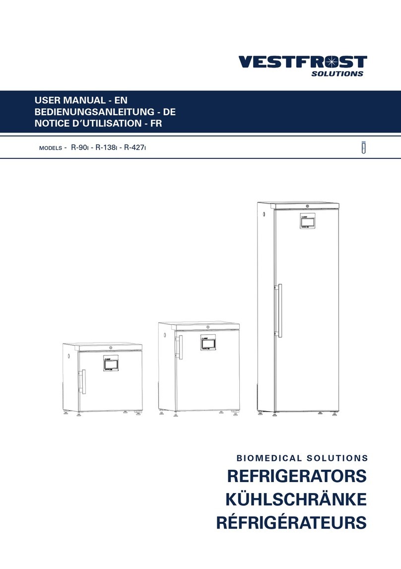 Vestfrost R-90i user manual