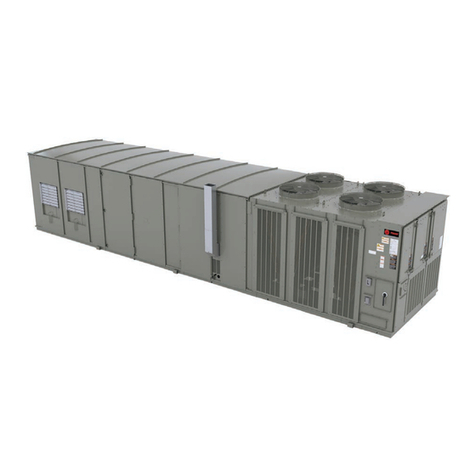 Trane IntelliPak 1 Installation and operating instructions