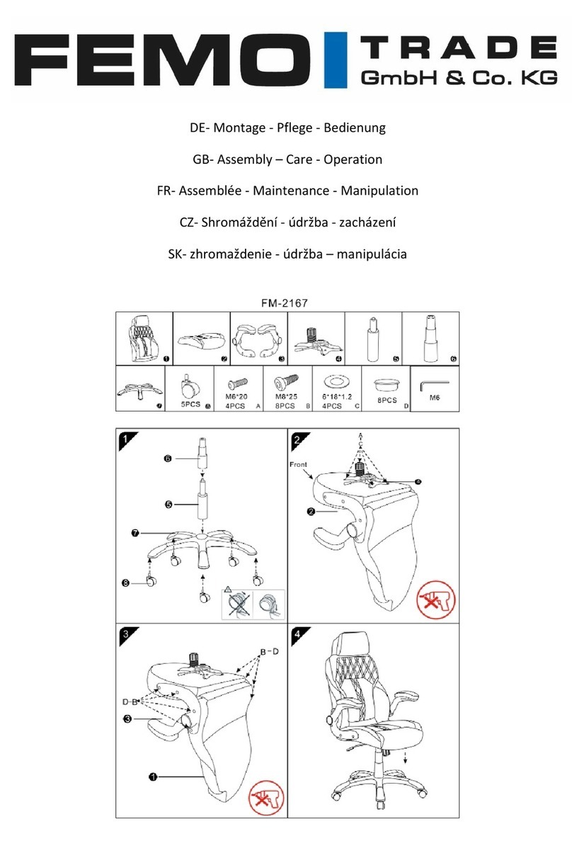Femo FM-2167 quick start guide