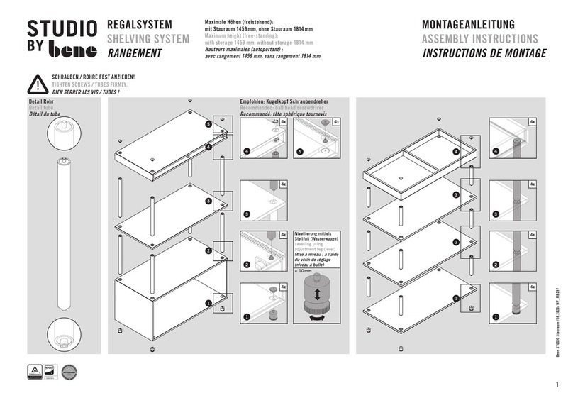 BENE STUDIO B297 User manual BENE STUDIO B297 User manual