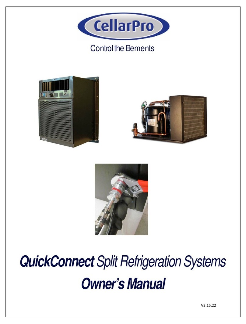 CellarPro 3000Sqc-EC owner's manual