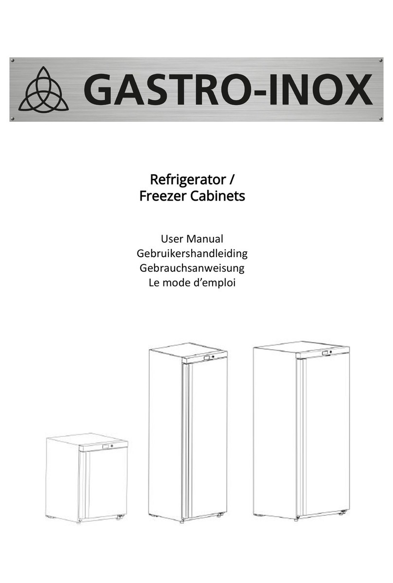 Gastro-Inox A Series user manual