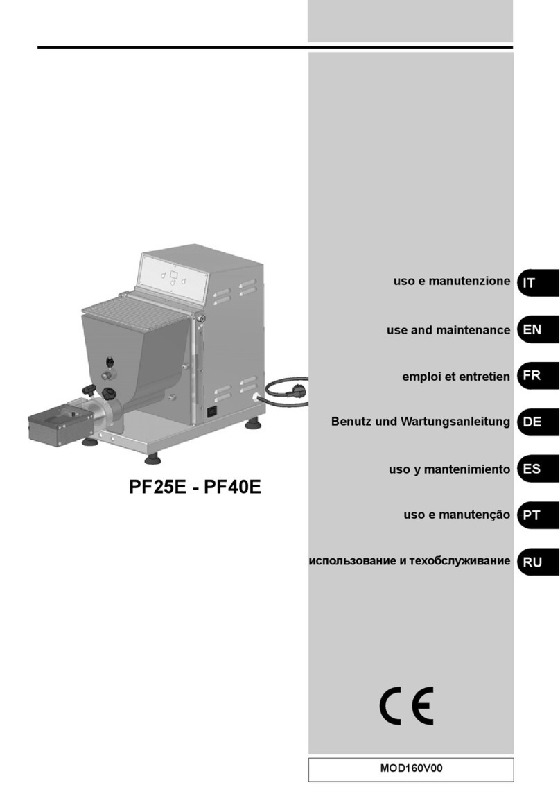 Fimar PF40E User guide