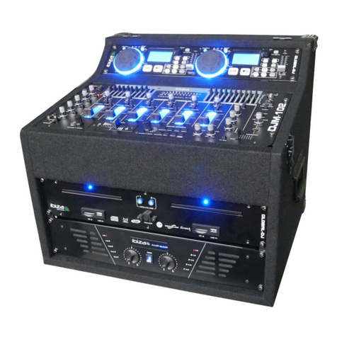 Ibiza sound DJ1000MKII User manual