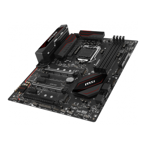 MSI Z270-S02 User manual
