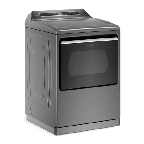 Whirlpool WGD7120HC Quick reference guide
