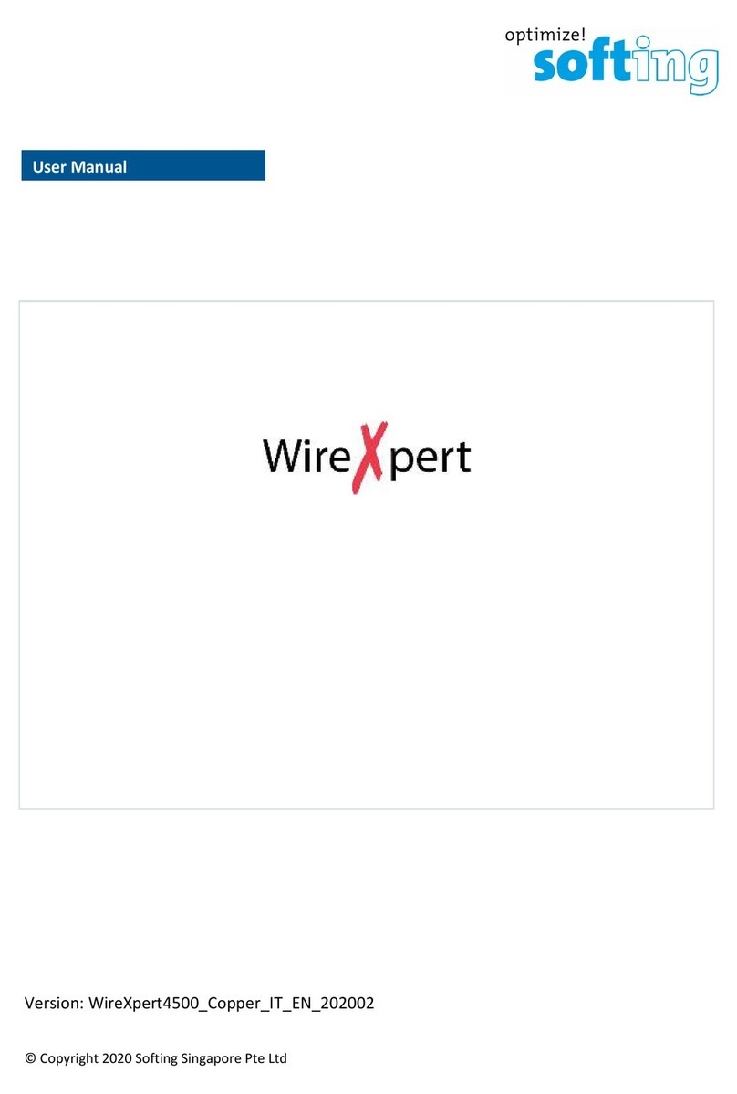 Softing WireXpert 500 User manual