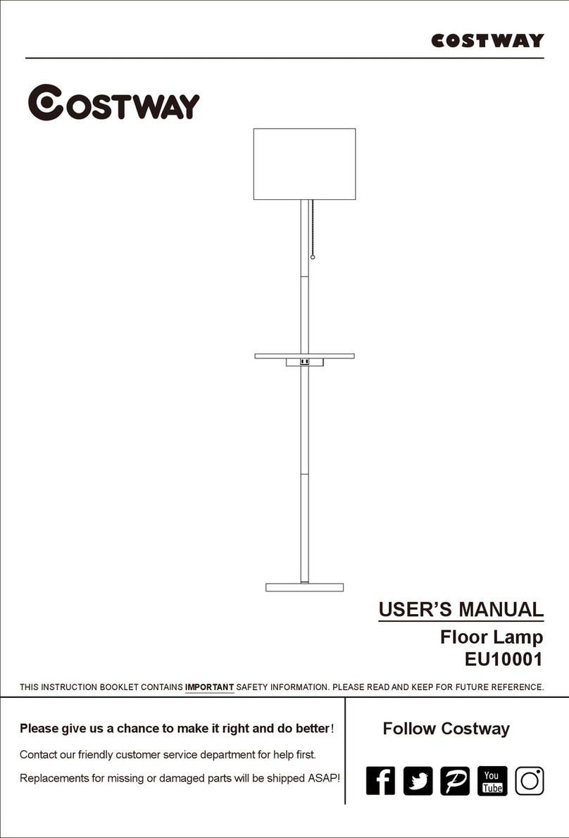 Costway EU10001 user manual