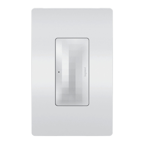 LEGRAND radiant WNRH1WH User manual