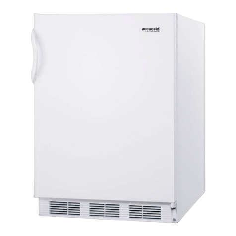Accucold CT66 Series user manual