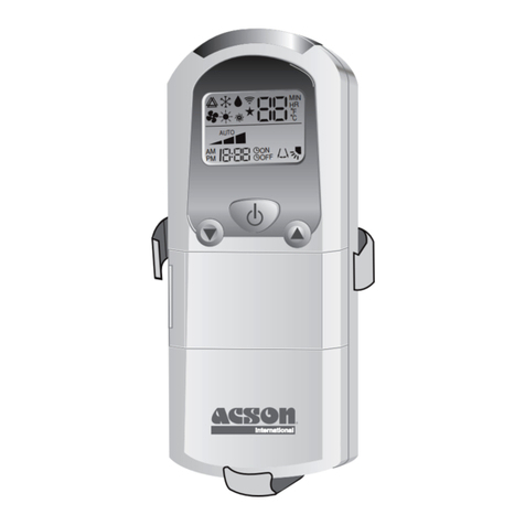 Acson OM-G8-0501 Operation manual