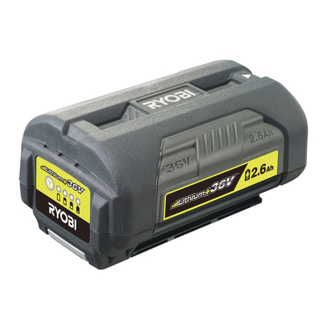 Ryobi BPL3626D Original instructions