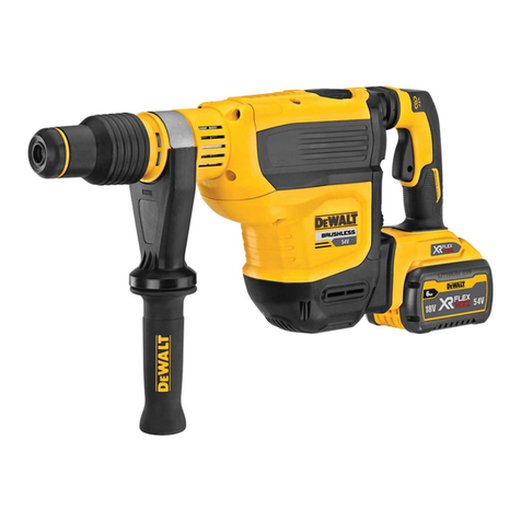 DeWalt XR DCH614 Original instructions