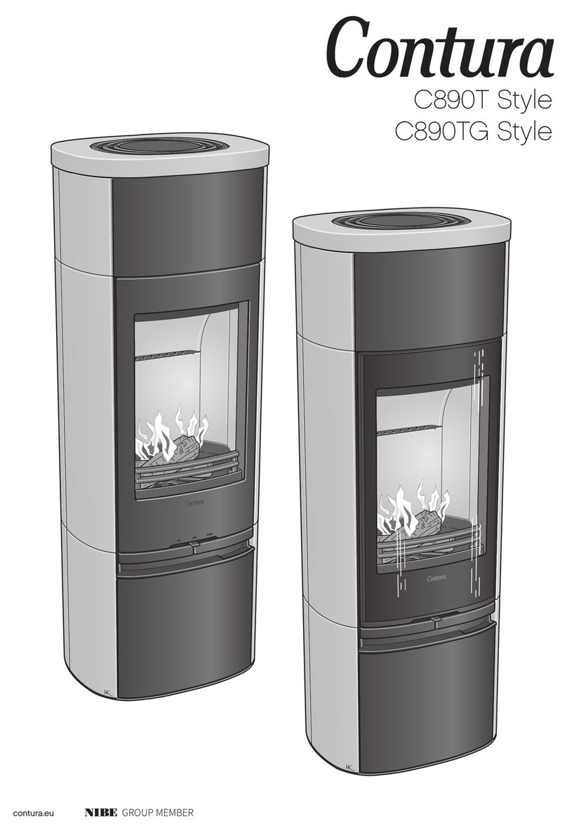 Nibe Contura C890TG Style manual
