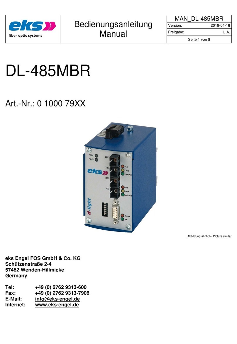eks DL-485MBR manual