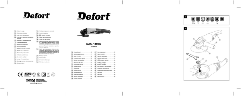 Defort DAG-1405N user manual
