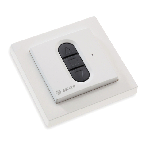 Becker Centronic EasyControl EC411 User manual