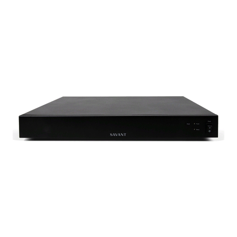Savant SLN-88VLC4K Series Quick reference guide