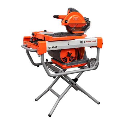IQ Power Tools iQTS244KIT Operator's manual