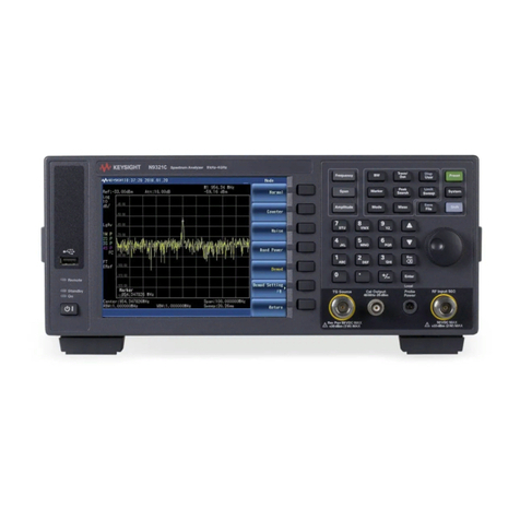 Keysight Technologies N9321C User manual