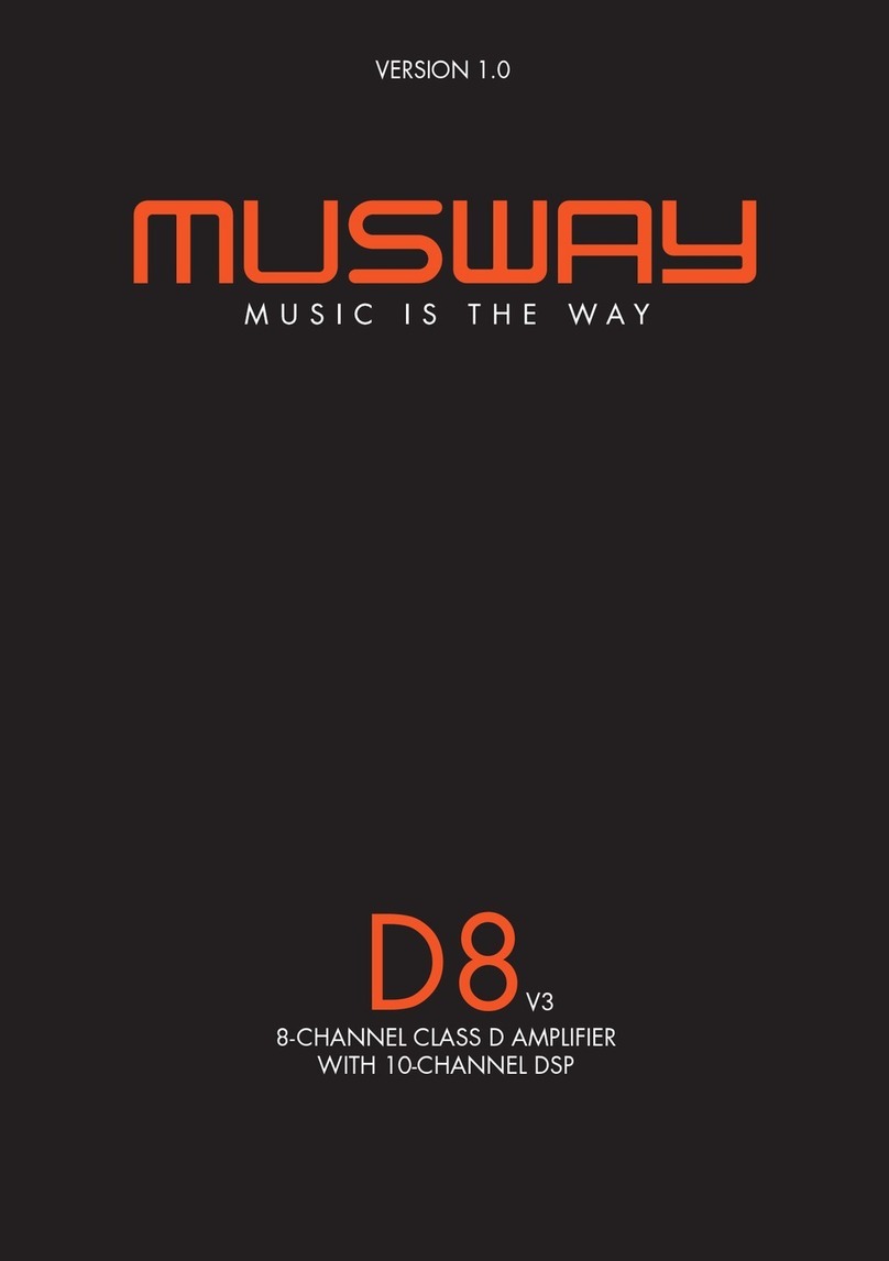 Musway D8v3 manual
