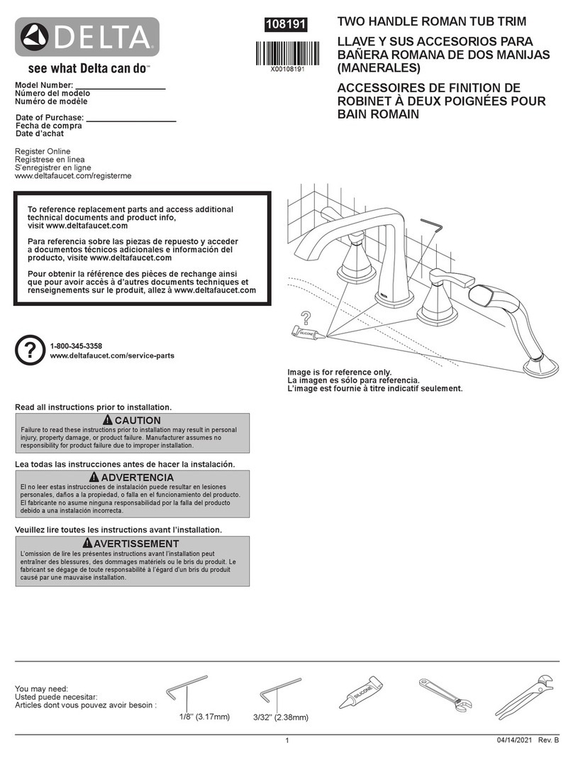 Delta T4767-SS User manual