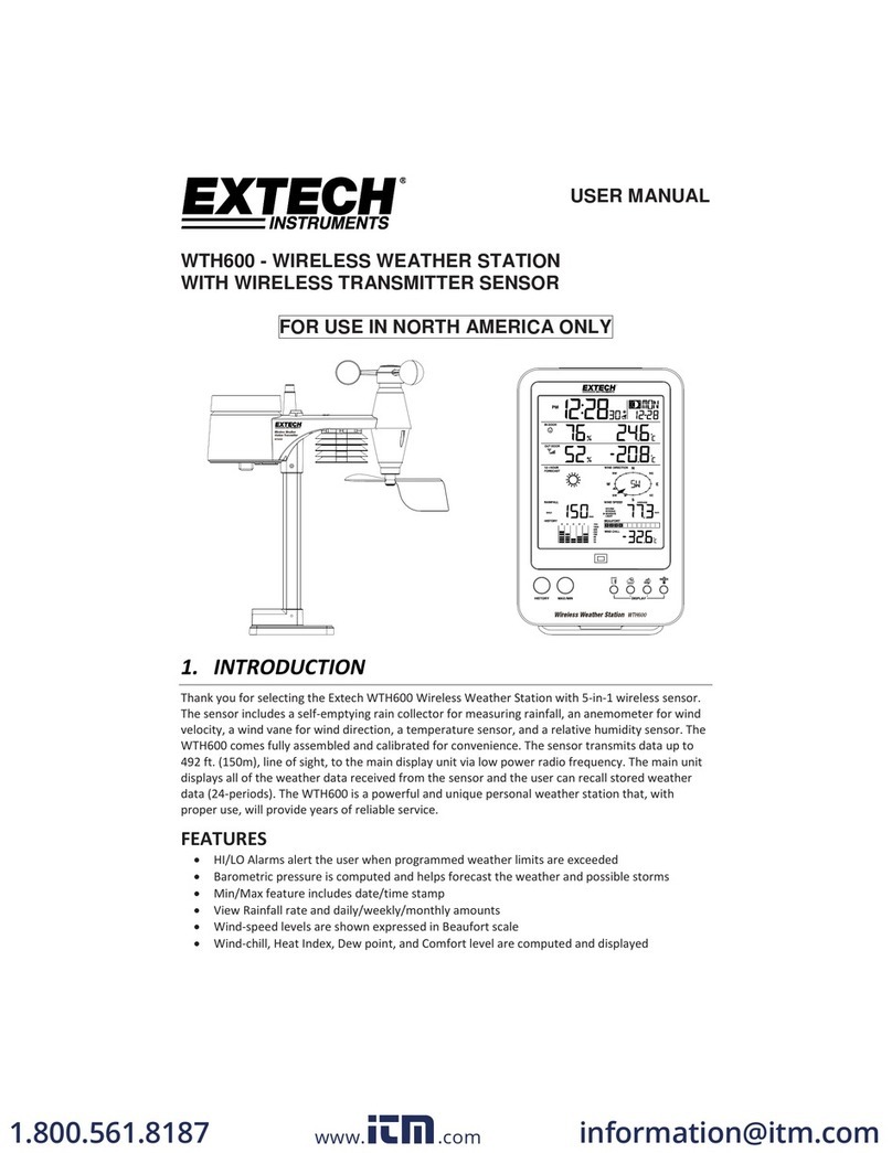 Extech Instruments WTH600-KIT User manual