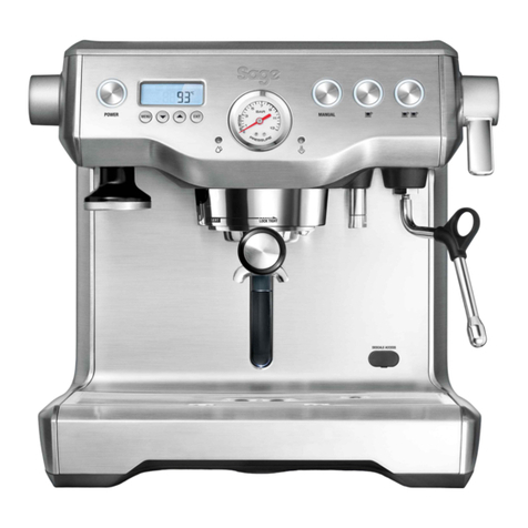 Sage Dual Boiler User manual
