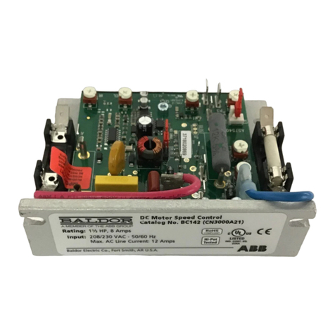 ABB Baldor BC141 Installation instructions