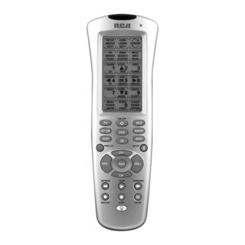 RCA RCU900RF User manual