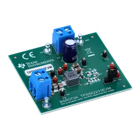 Texas Instruments TPS562231EVM User manual
