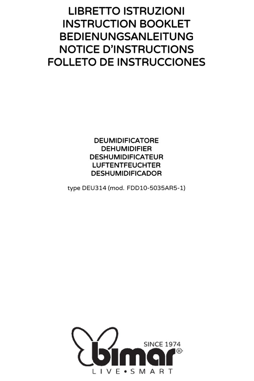 Bimar DEU314 Instruction booklet
