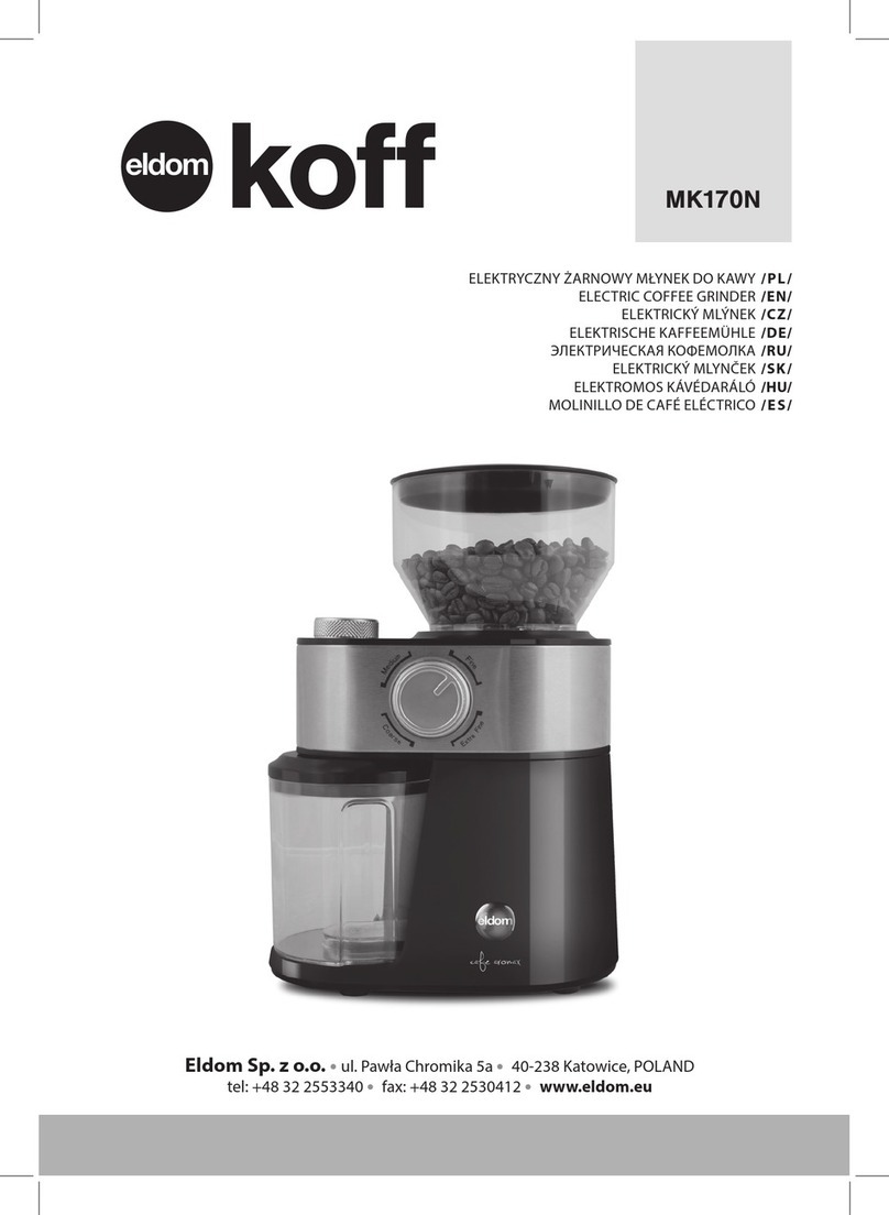 Eldom koff MK170N manual