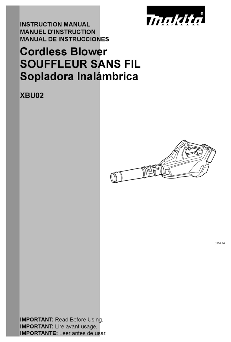 Makita XBU02PT1 User manual