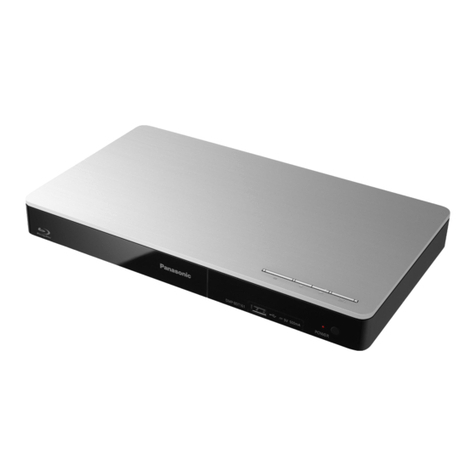 Panasonic DMP-BDT161 User manual