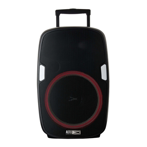 Altec Lansing SOUNDROVER quick start guide