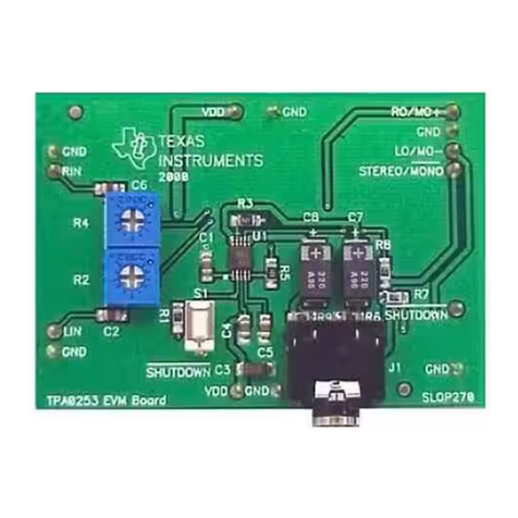 Texas Instruments TPA0253EVM user guide