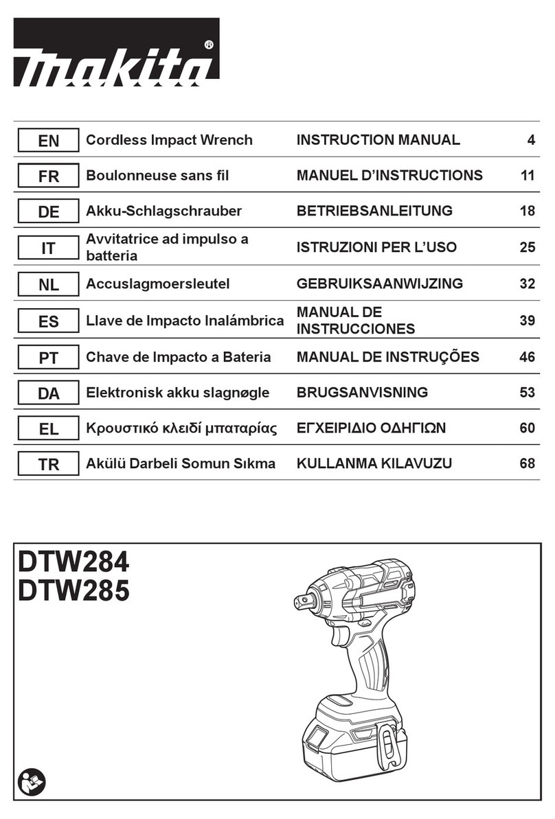 Makita DTW285RME instruction manual