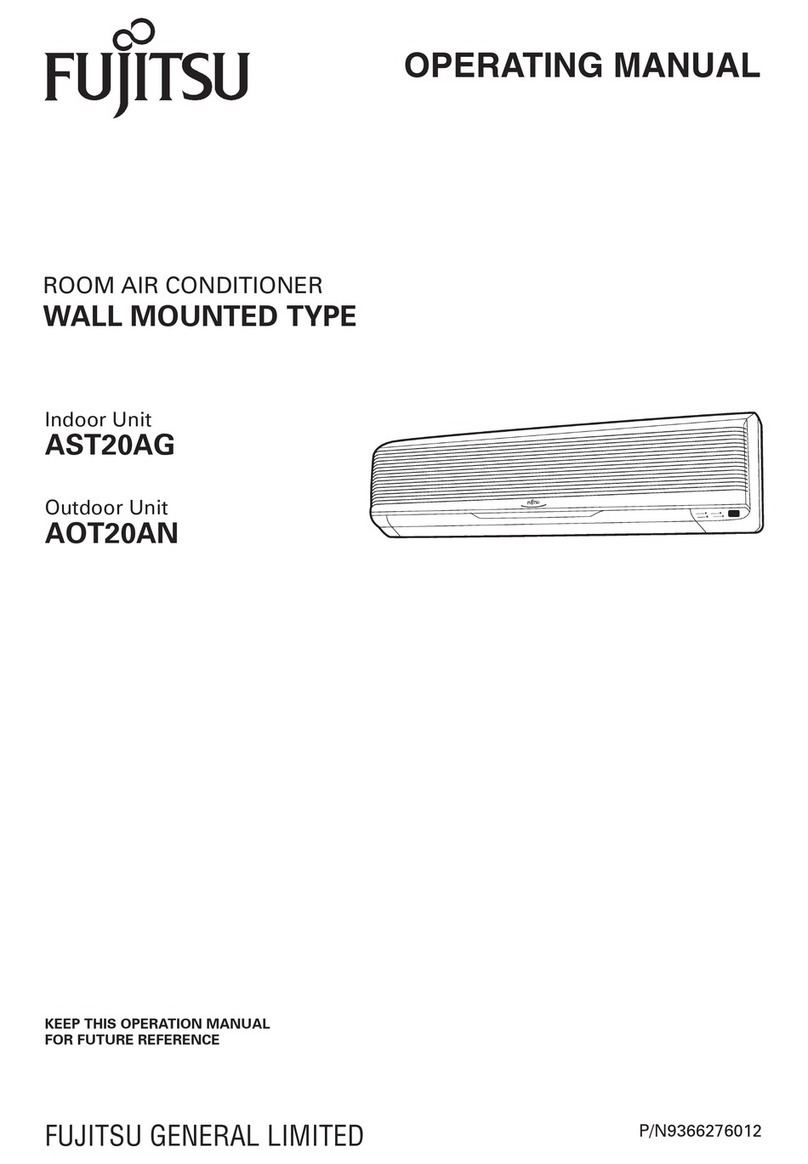 Fujitsu AST20AGCW User manual